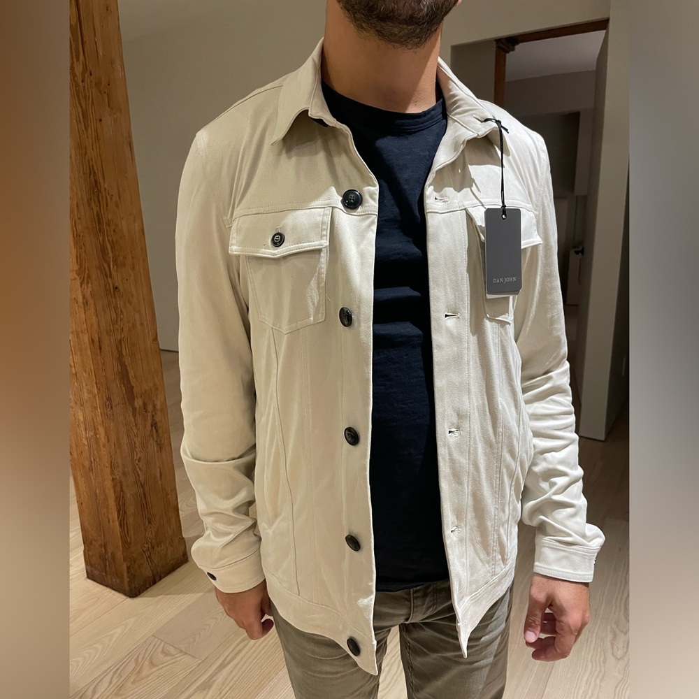Dan John Shacket in Eco Suede